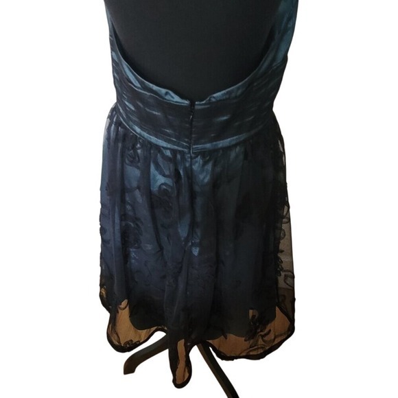 Coldwater Creek Women 12P Halter Cocktail Dress Whimsgoth Y2K Formal Vintage - Picture 5 of 11